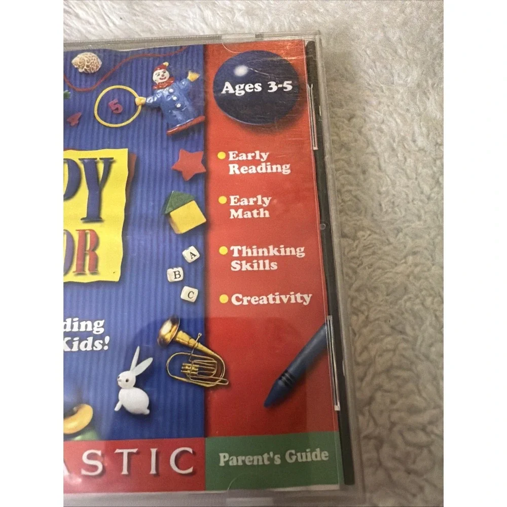 I Spy Junior Scholastic 1999 PC CD ROM Parents Guide WIN MAC VTG Ages 3-5